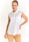 U.s. Polo Assn. Gömlek Yaka Kolsuz Beyaz Kadın Gömlek 1836984
