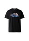 The North Face M S/s Mountaın Lıne Tee Erkek T-shirt Nf0a87ntjk31 001