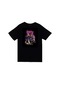 Asap Rocky Baskılı Unisex %100 Pamuk Siyah T-shirt SIYAH