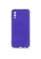 Kilifone - Samsung Uyumlu Galaxy A02 - Kılıf Mat Renkli Esnek Premier Silikon Kapak - Saks Mavi