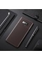 Kilifone - Samsung Uyumlu Galaxy Note 9 - Kılıf Auto Focus Negro Karbon Silikon Kapak - Kahverengi
