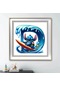 Lilo Ve Dikiş Elmas Boyama 26 Mektuplar Karikatür Tam Elmas Mozaik Alfabe Yeni 119 Full Square 30x30cm