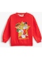 Koton Yılbaşı Temalı Tom Ve Jerry Baskılı Sweatshirt Lisanslı Kırmızı 3wmb10381tk 3WMB10381TK401