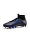 Snapbuy Xinghe Shop Yüksek Top Uzun Çivili Futbol Ayakkabıları Suni Çim Eğitmenleri Siyah