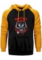 Motörhead Everything Louder Sarı Renk Reglan Kol Kapşonlu Sweatshirt