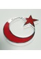 Ay Yıldız Reflektör Yapışkanlı 13x10 Cm