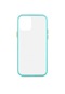 Noktaks - iPhone Uyumlu 12 Mini - Kılıf Arkası Mat Buzlu Kenarı Renkli Düğmeli Fri Silikon - Turkuaz
