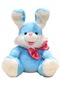 Carrier Şarj Edilebilir Elektrikli Kulaklar Çocuk Tavşan Peluş Oyuncak Mavi