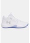 Under Armour Ua Lockdown 7 Erkek Basketbol Ayakkabısı Beyaz