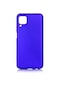 Kilifone - Huawei Uyumlu P40 Lite - Kılıf Mat Renkli Esnek Premier Silikon Kapak - Saks Mavi