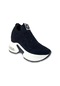 Guja 3004 24ya Kadın Sneaker Günlük Spor Ayakkabı - Siyah-siyah