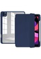 Noktaks - iPad Uyumlu Pro 11 2020 2.nesil - Kılıf Arkası Şefaf Stand Olabilen Koruyucu Nort Tablet Kılıfı - Lacivert