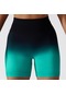 Nefes Sıkı Spor Şort Yüksek Bel Streç Elastik Fitness Pantolon Rahat Ince Pantolon Degrade Dikişsiz Yoga Şort 22290 Tiger