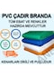 Ebatlı Pvc Branda Gölgelik - Su Geçirmez Çadır Branda Tente 3 M x 3 M