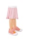 Kiko Kids Strawberry Cırtlı Kız Bebek İlk Adım Panduf Ayakkabı Pudra
