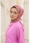 Silk Home Soft Eşarp 73078-04 Fuşya, Yeşil, Turuncu, Vizon