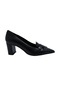 Poletto Hakiki Yılan/hakiki Deri Sıyah Ayakkabı Stiletto 9841 89 Yln-1347 Siyah