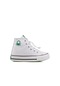 Benetton Beyaz Unisex Çocuk Boğazlı Sneaker Bn 30651 Beyaz
