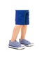 Kiko Kids Linen Cırtlı Erkek Bebek Keten Spor Ayakkabı Kot Mavi