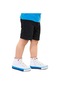Kiko Kids Tinna Bağcıklı Erkek Çocuk Boğazlı Keten Spor Ayakkabı Beyaz - Mavi