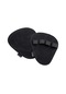 Vılıco A0140 Pull Ups Kavrama Pedleri Dana Derisi Deri Palm Guard Spor Eldivenleri Halter İçin Siyah