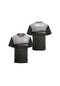 Snapbuy Sıux  Erkek Kısa Kollu Hızlı Kuru Spor T-shirt - Tenis, Voleybol, Badminton Erkek Black