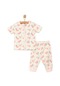 Hellobaby Basic Kısa Kol Çıtçıtlı Pijama Takımı Kız Bebek 23yhlbkpjm015 Pembe 23YHLBKPJM015_Pembe