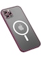 iPhone Uyumlu 13 Pro Max Kılıf Lopard Mokka Wireless Kapak - Koyu Mor