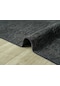 Aura Pixel Antrasit Grey- Pamuk Tabanlı Yıkanılabilir Şönil Kilim