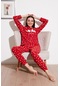 Lela Bayan Pijama Takımı 6571001 Kırmızı