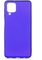 Kilifone - Samsung Uyumlu Galaxy M12 - Kılıf Mat Renkli Esnek Premier Silikon Kapak - Saks Mavi