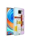 Ekılıf - Xiaomi Redmi Note 9 Pro Uyumlu - Kılıf Airbag Kenarlı Renkli Desenli Silikon Elegans Kapak - No2