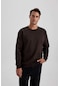 Defacto Oversize Fit Sweatshirt T5139AZ23AUBN192
