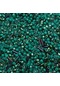 40 G/grup Cam Tohum Boncuk Mix Renk Boru Şeklindeki Yuvarlak Gevşek Pirinç Green Series 3mm