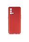 Mutcase - Oppo Uyumlu A74 4g - Kılıf Mat Renkli Esnek Premier Silikon Kapak - Kırmızı