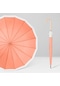 Hyt-küçük Taze Şemsiye Büyük 16 Kaburga Büyük Retro Güneşli Şemsiye-turuncu