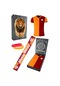 Galatasaray Metin Oktay Hediye Set Sevgililer Günü Hediyesi T-shirt + Şal Atkı + Bileklik Sarı - Kırmızı