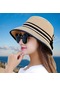 Haki Kadın Güneş Plaj Rahat Balıkçı Şapkası One Size
