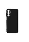 Tecno-Samsung Galaxy Uyumlu A25 - Kılıf Mat Soft Esnek Biye Silikon - Siyah