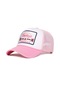 Unisex Tequıla Mektup Nakış Beyzbol Net Kapaklar İlkbahar Yaz Açık Güneş Pink Pink