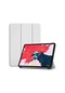 Kilifolsun iPad Uyumlu Air 10.9 2020 4.nesil Smart Cover Stand Olabilen 1-1 Uyumlu Kılıf Beyaz