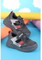 Vojo V512 Comfort Rahat Taban Cırtlı Çocuk Spor Ayakkabı 267800001491 11 Füme