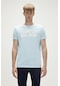 Bad Bear Bear Tee T-shirt Gök Mavi Logo Baskılı Erkek Tişört-sky Blue Açık Mavi