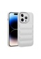 Noktaks - iPhone Uyumlu 14 Pro Max - Kılıf Kamera Korumalı Parlak Galya Kapak - Beyaz