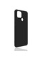 Noktaks - Realme Uyumlu Realme C25y - Kılıf Mat Soft Esnek Biye Silikon - Siyah