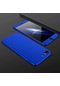 Kilifone - İphone Uyumlu İphone 8 Plus - Kılıf 3 Parçalı Parmak İzi Yapmayan Sert Ays Kapak - Mavi