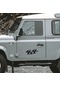 4x4 Off Road Sticker Model 4 - 4x4 Sticker - Jeep Sticker - Oto Sticker - 40cm X 18cm - Siyah