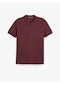 Koton Slim Fit Kısa Kollu Pamuklu Polo Yaka Tişört Bordo 5sam10015mk Bordo