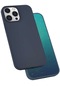 Noktaks - İphone Uyumlu İphone 13 Pro - Kılıf Soft Prüzsüz Renkli Silk Silikon - Lacivert