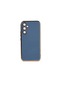 Mutcase - Samsung Uyumlu Galaxy A54 - Kılıf Parlak Renkli Bark Silikon Kapak - Mavi